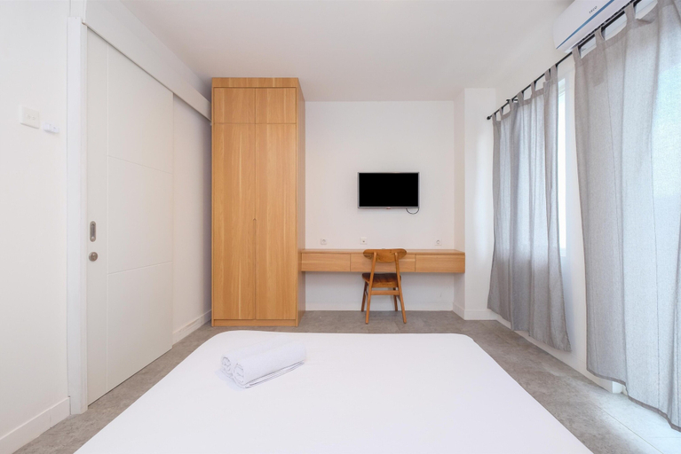 Bedroom, Cool and Warm 1BR without Living Room at Sentul Tower Apartment, Bogor