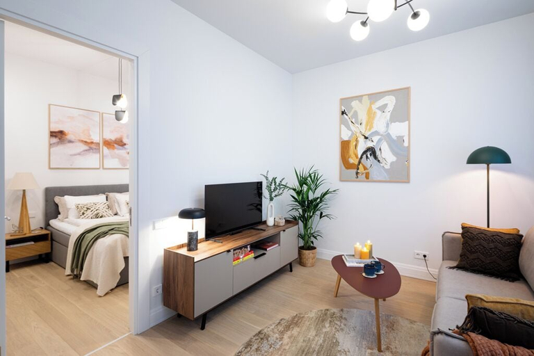 Bedroom 3, Designer Parkside Apartments, Riga