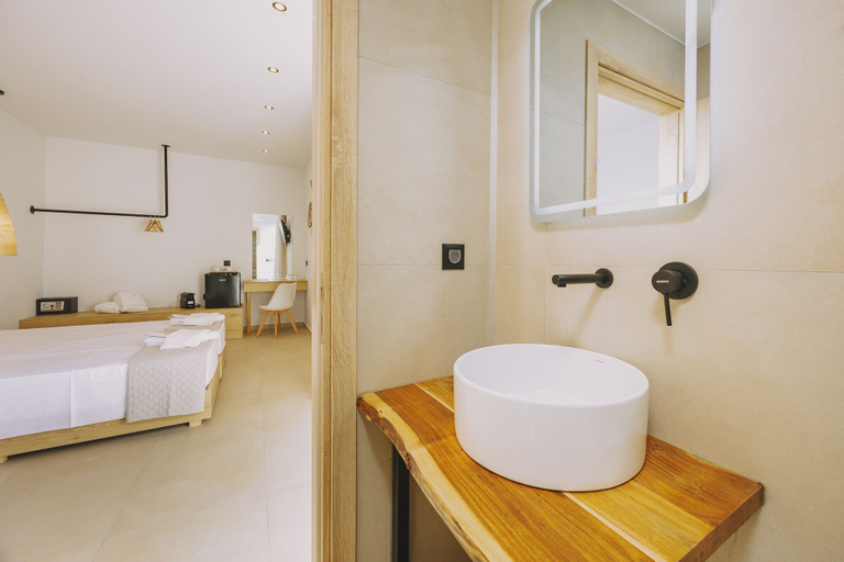 Bathroom 5, Aegean View Hotel, Crete