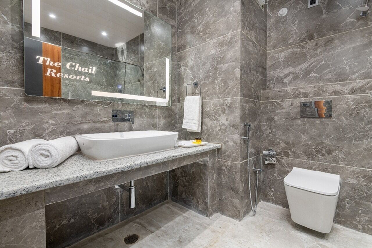 Bathroom 4, Kavin The Chail Resort - Serene Valley Views, Solan