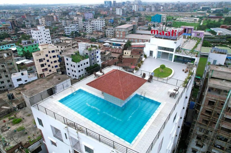 Exterior & Views 2, 250 sqft 2 Studio Apt Pool and Sauna, Dhaka
