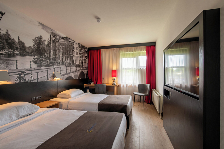 Bedroom 3, Bastion Hotel Schiphol Hoofddorp, Haarlemmermeer
