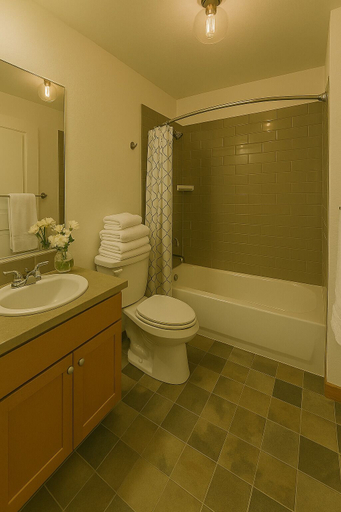 Bathroom 4, West Queen Anne Townhome, Seattle