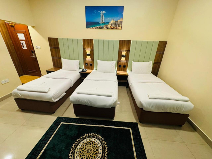 Bedroom 3, Three Dot Hotel, Dubai
