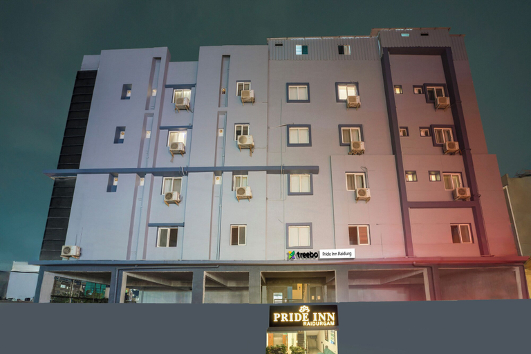 Exterior & Views 2, Treebo Pride inn Raidurg, Hyderabad