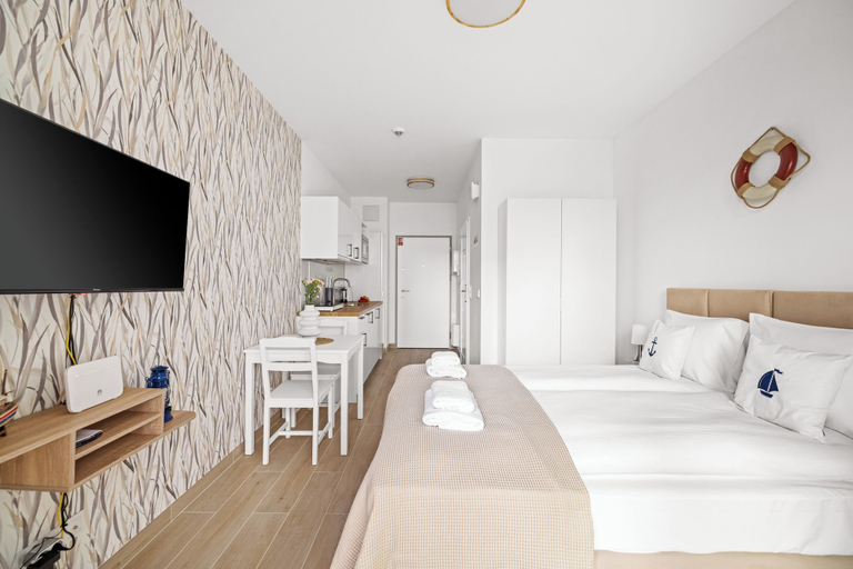 Bedroom 3, City Break Żurawie Aparthotel, Gdańsk City