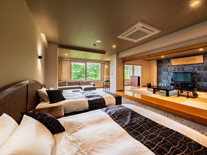 Bedroom 3, Biyunoyado Ryochiku Bettei, Beppu