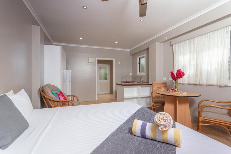 Bedroom, Moana Sands Beachfront Villa, Rorotonga