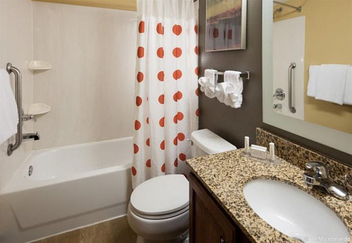Bathroom 4, Suburban Extended Stay Hotel Birmingham, Jefferson