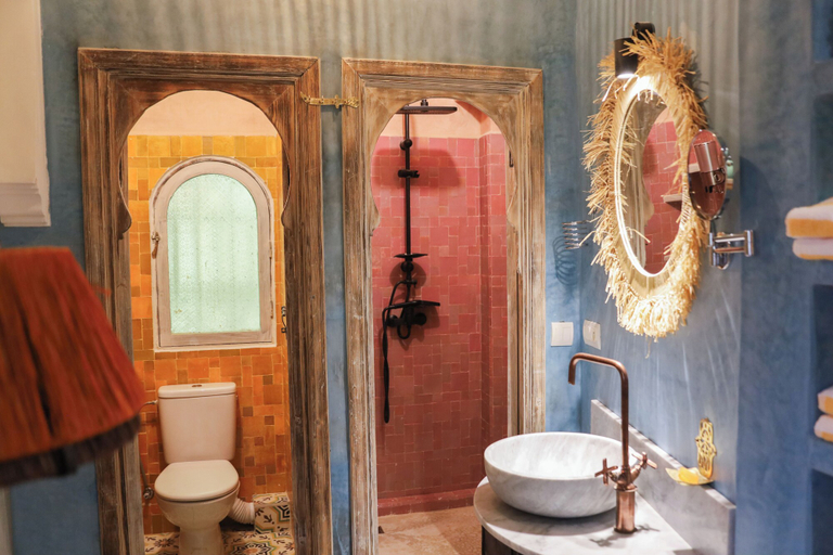 Bathroom 4, Riad 10 Mandarin, Marrakech