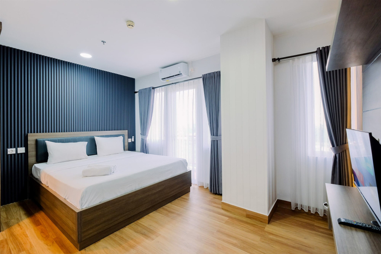 Bedroom, Best Deal and Modern 1BR Sentul Tower Apartment, Bogor
