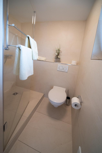Bathroom 2, Hotel Garni Zum Grunen Baum, Paderborn