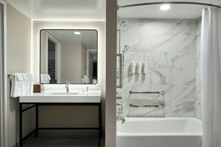 Bathroom 5, Washington Dulles Marriott Suites, Fairfax