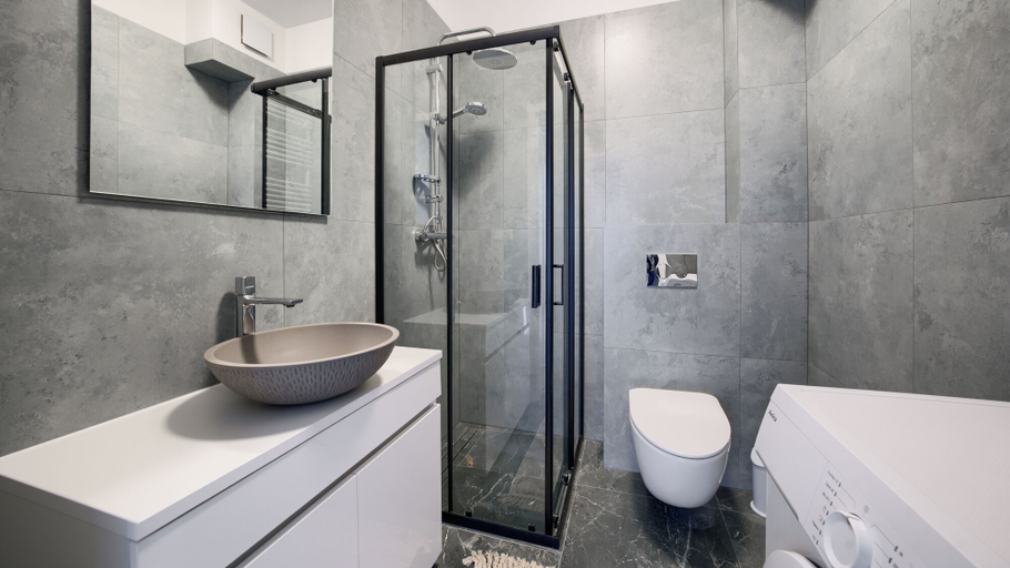 Bathroom 3, Apartamenty Sun & Snow Słoneczne Osiedle, Kołobrzeg