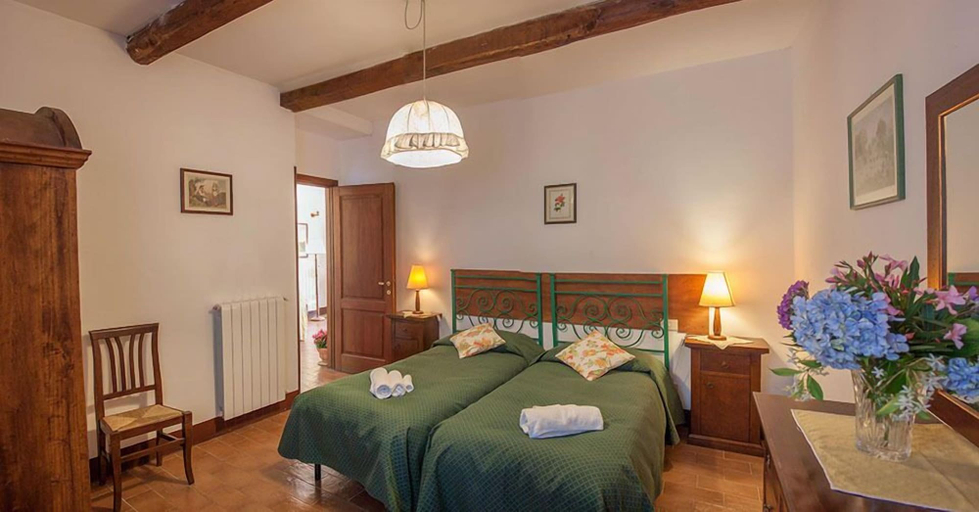 Bedroom 3, Castello di Santa Cristina, Viterbo