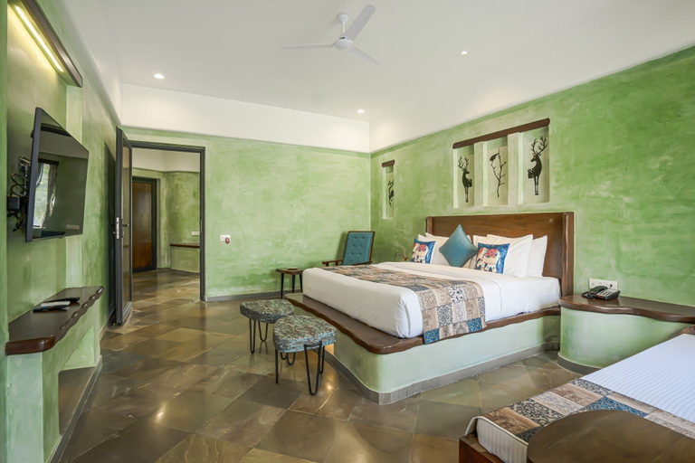 Bedroom 3, J Wild Jawai by Maya Luxury, Sirohi