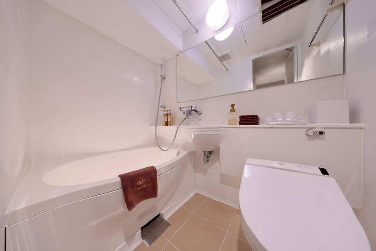 Bathroom 5, Doutonbori Crystal Hotel, Osaka