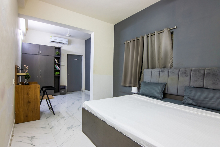 Bedroom 3, Housr Q City Hyderabad Near US Consulate, Hyderabad