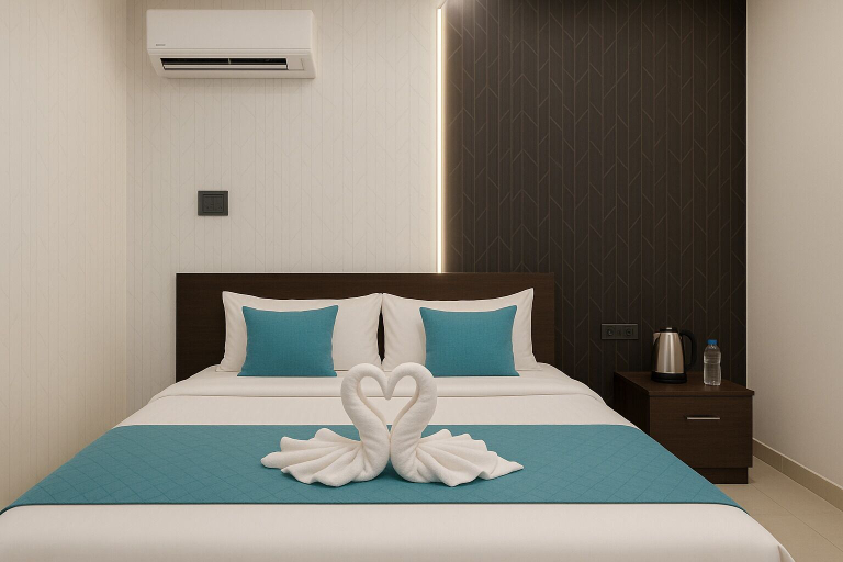 Bedroom 3, Narayan Niwas Inn, Faizabad
