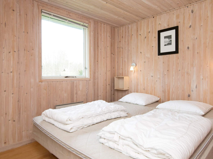 Bedroom, Peaceful Holiday Home in Jutland with Hot Tub, Varde