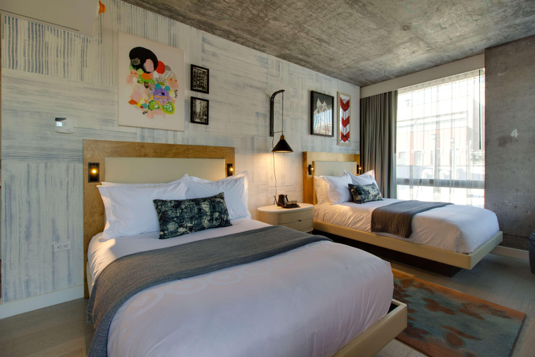 Bedroom 2, Hotel 50 Bowery NYC-Manhattan, New York