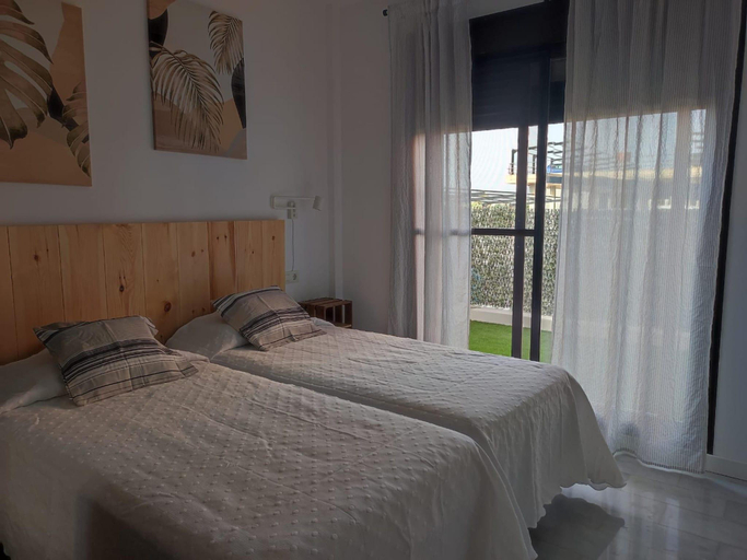 Bedroom 3, Apartment in Ayamonte with River Views, Huelva
