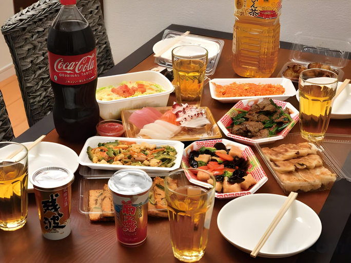 Food & Drinks, City Condo Joint Home Naha by Coldio Premium [Okinawa Main island], Naha