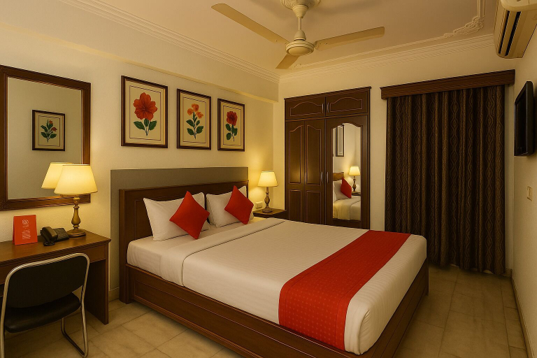 Bedroom 4, The Zen Stays, Patna