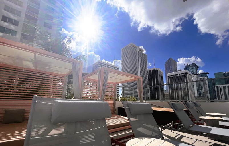 Room 4, When the City Becomes a Canvas Terrace Pool Gym, Miami-Dade