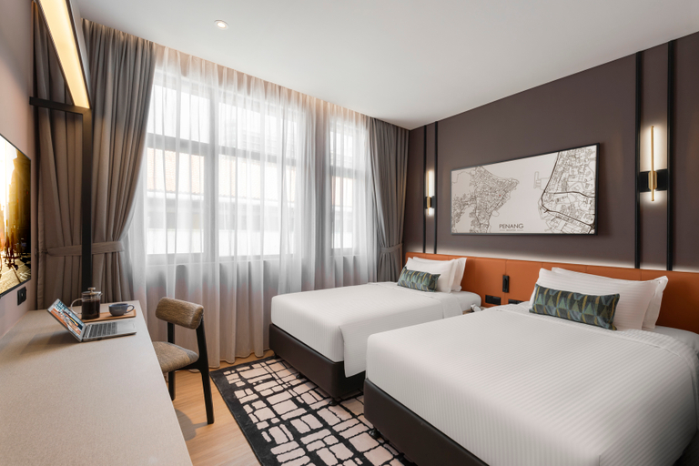 Bedroom 2, Citadines Connect Cecil Georgetown Penang, Penang Island