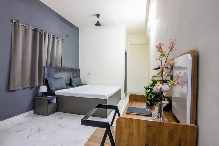 Bedroom 5, Housr Q City Hyderabad Near US Consulate, Hyderabad