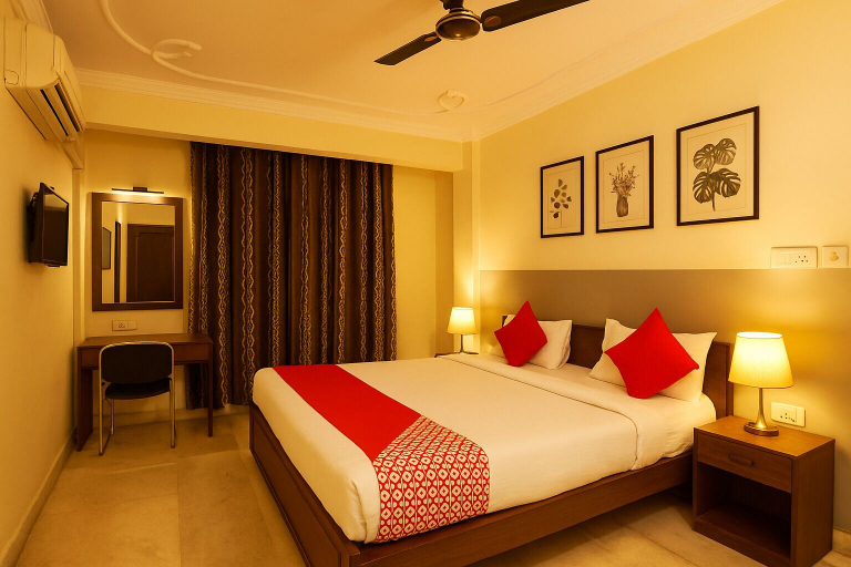 Bedroom 2, The Zen Stays, Patna