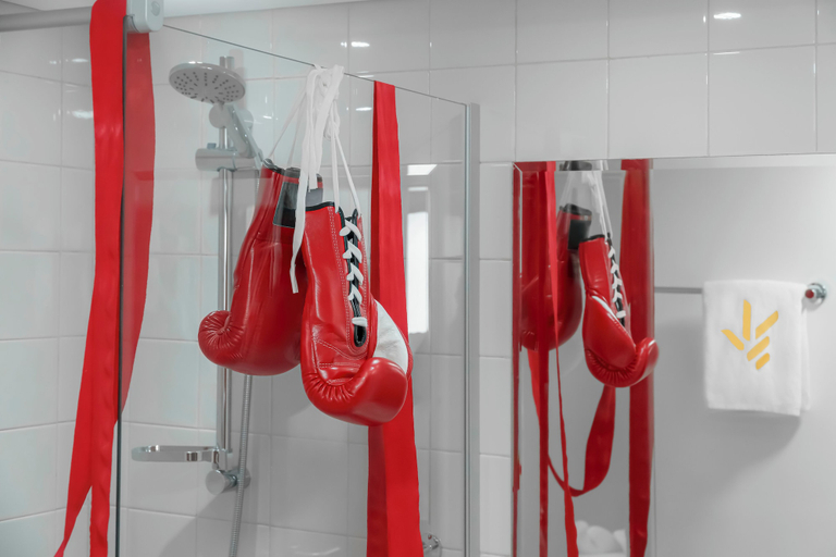 Bathroom, ES Studio, Dubai