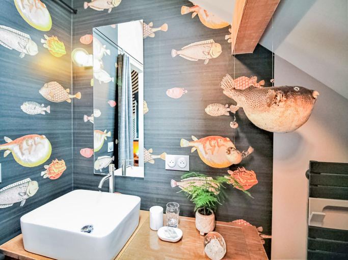 Bathroom, Romantic Stay in Saint-Quirin, Moselle