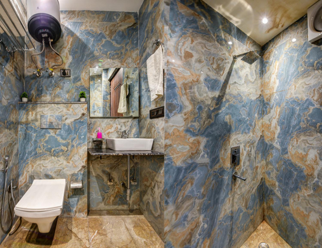 Bathroom 4, Hotel Bawa Guest House, Delhi