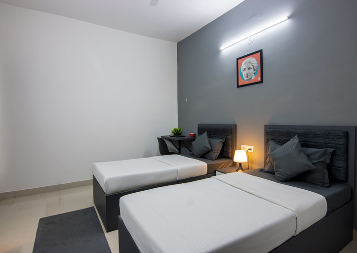 Bedroom 2, Housr 43 Gachibowli Near DLF Cybercity, Hyderabad