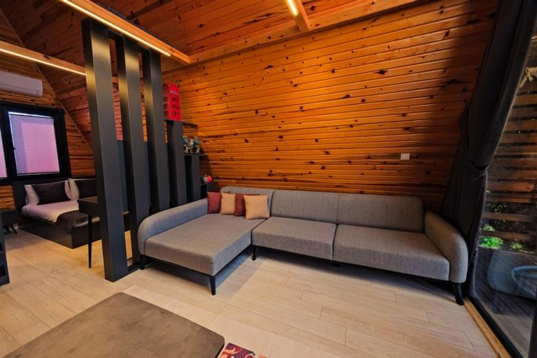 Bedroom 4, Kerpe Bungalov Hotel, Kandıra