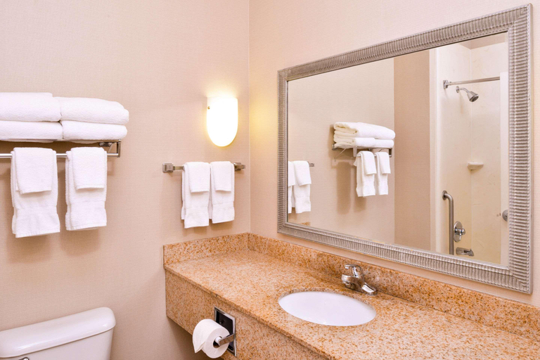 Bathroom 5, Comfort Suites Mount Vernon, Jefferson