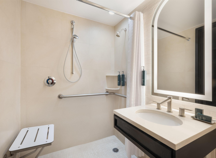 Bathroom 4, Hilton New York Fashion District, New York