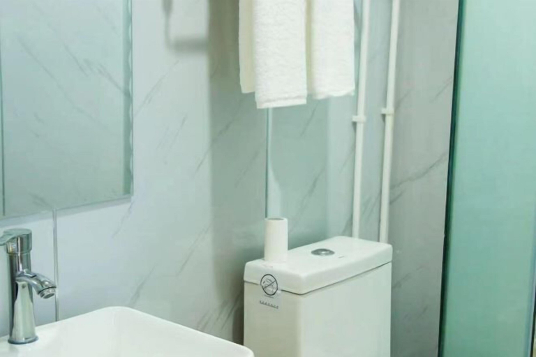 Bathroom, Leyou Self-driving Desert Camping Base, Jiuquan