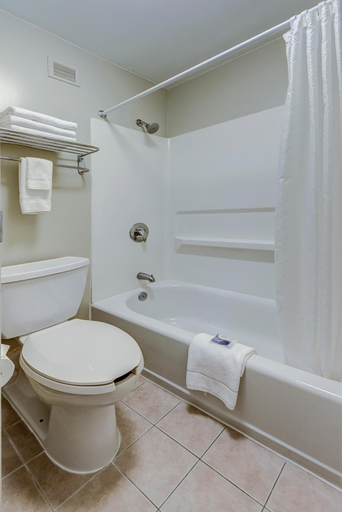Bathroom 4, University Inn Duke, Durham