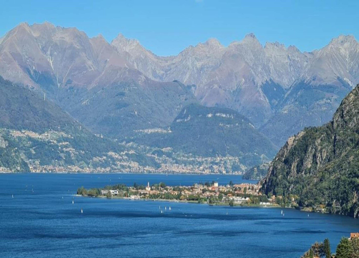 View from property 3, Apartment at Lago di Como Near Dervio Beach, Lecco