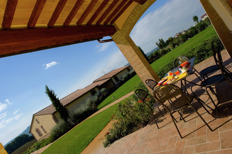 Balcony, Villa in Cannara With Assisi Views, Perugia