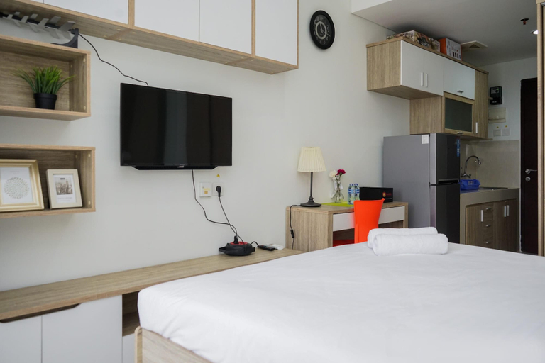 Bedroom 3, Fully Furnished with Cozy Design Studio Springwood Residence Tangerang Apartment, Tangerang
