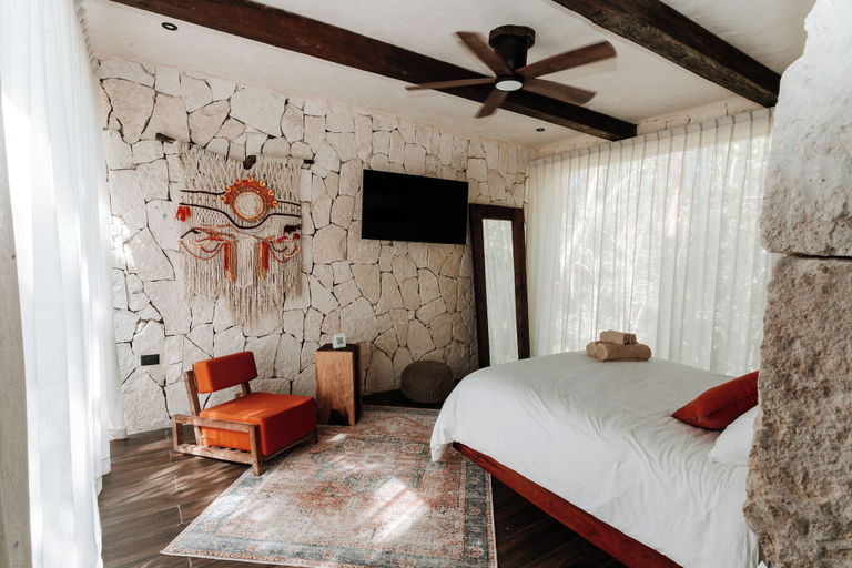 Bedroom, Tulum Jungle Villa Fuego, Cozumel