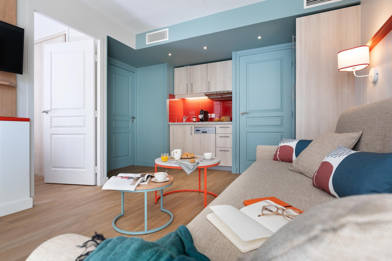 Bedroom 2, Residence Pierre & Vacances Premium Haguna, Pyrénées-Atlantiques