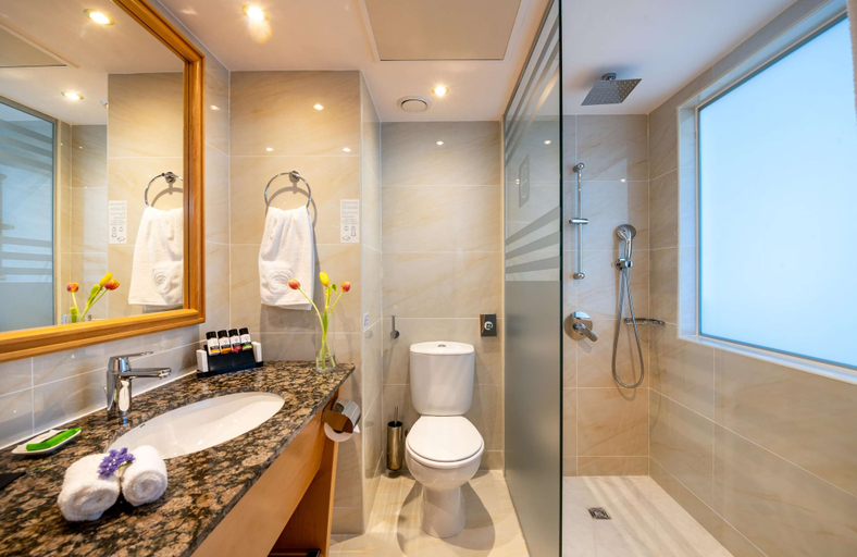 Bathroom 5, Constantinou Bros Athena Beach Hotel