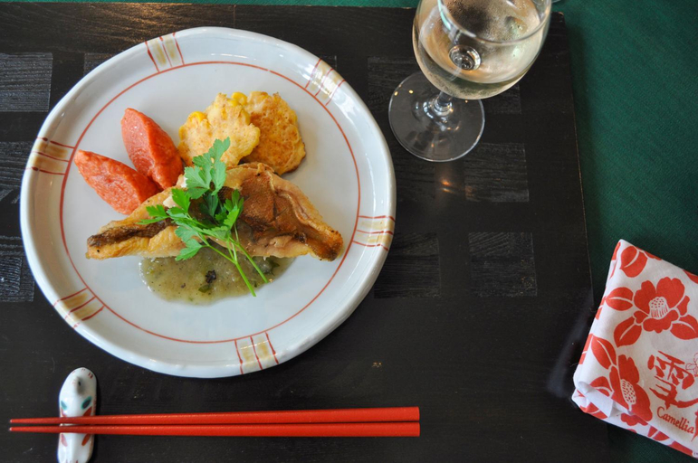 Food & Drinks 5, Camellia Inn Yukitsubaki, Kanazawa