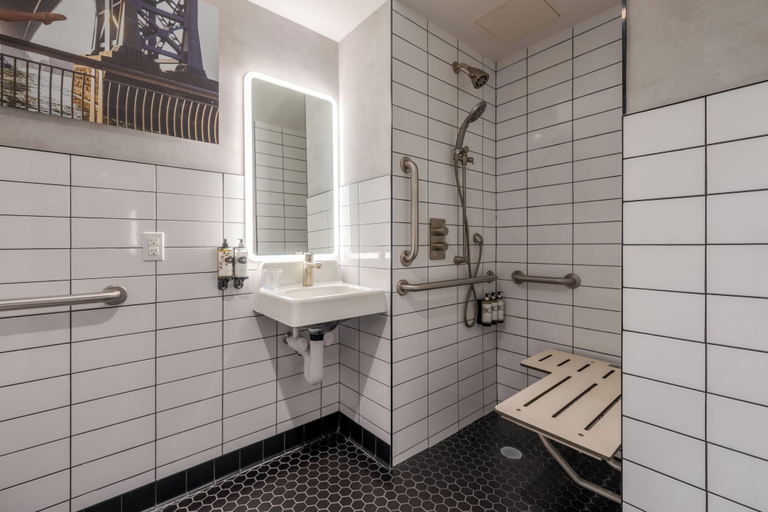 Bathroom 4, Pestana CR7 Times Square, New York