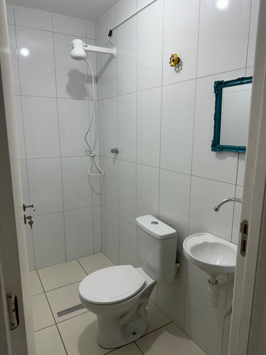 Bathroom, Apartamento da Nana, Sete Barras